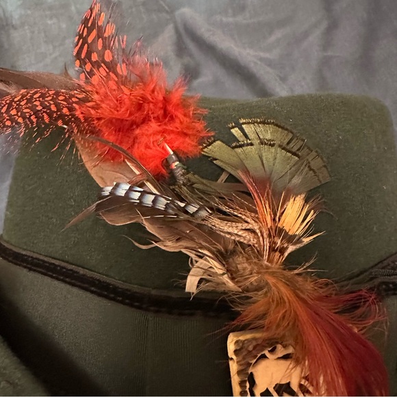 Original Tschler Hut Green Fedora - Picture 7 of 12